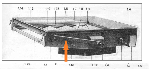 Шатун верхнего решетного стана К 527 с сайлентблоком: купить в Самаре