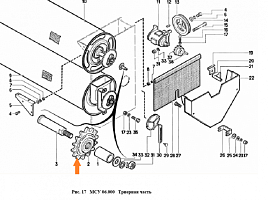 Звездочка натяжная СММ 28.100: купить в Самаре