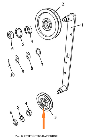 Ролик МСУ 08.200 (Под ремень Вб): купить в Самаре