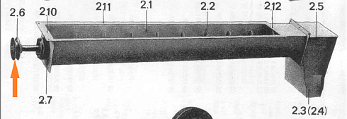 Шкив шнека вторичной аспирации К 527, 547 : купить в Самаре Шкив шнека вторичной аспирации К 527, 547 : купить в Самаре