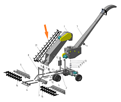 Транспортер скр. загрузчик А 100-01.24 (26 скр 2-2-6-6 L=5,928): купить в Самаре