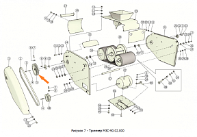 Шкив МЗС-90.02.190 (Фвнеш.=254мм, Фвнутр.=30мм, 2-х рч., сеч. С(В)): купить в Самаре Шкив МЗС-90.02.190 (Фвнеш.=254мм, Фвнутр.=30мм, 2-х рч., сеч. С(В)): купить в Самаре