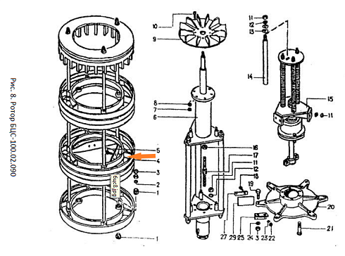 Барабан А1-БЦС-100.02.130: купить в Самаре
