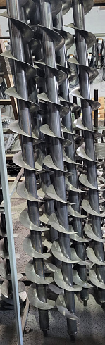 Шнек вторичной аспирации К 527, К 547 (мал цапфа левый): купить в Самаре