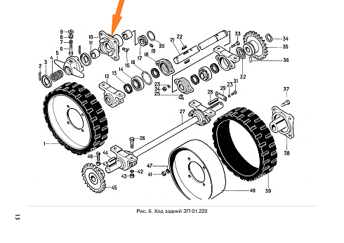 Ступица ЗМ 01.180 (задний ход): купить в Самаре