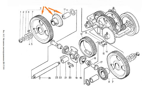 Блок зубчатый ЗМ 07.030 (z=82) стальной: купить в Самаре Блок зубчатый ЗМ 07.030 (z=82) стальной: купить в Самаре
