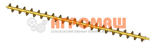 Вал погрузчика ШГЮП 213.06.04.00.00: купить в Самаре Вал погрузчика ШГЮП 213.06.04.00.00: купить в Самаре