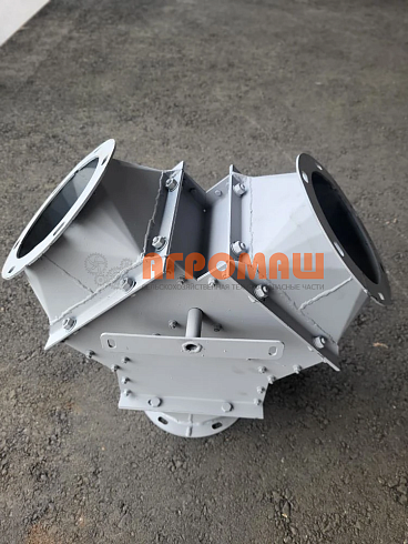 Клапан ручной симметричный ф200мм уг45гр (распределитель) : купить в Самаре