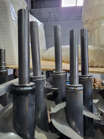 Шнек вторичной аспирации К 527, К 547 (мал цапфа левый): купить в Самаре