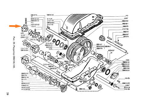 Звездочка Н 023.201-02/ОВБ 1045 (Z=7, ф=30): купить в Самаре