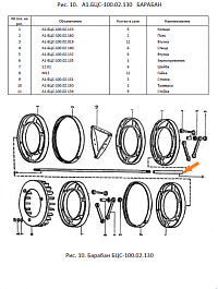 Стойка А1-БЦС-100.02.134 (142)(труба 510*21*16): купить в Самаре