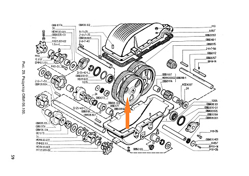 Колесо зубчатое ОВБ 1066 (z=82) ЗЭ 07.000: купить в Самаре