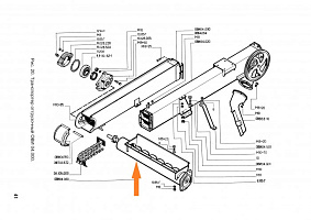 Шнек чистого зерна ОВИ 04.080 (ОВС-25) с кожухом: купить в Самаре