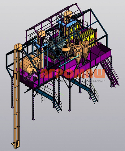 Машина предварительной очистки МПО-100: купить в Самаре