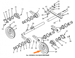 Шкив ЗВТ 86.102 (3-х руч. D=260) стар.: купить в Самаре