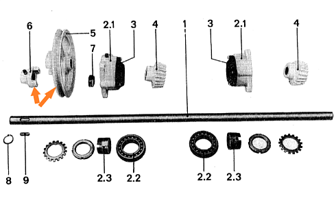 Шкив триерного барабана с муфтой К531 : купить в Самаре