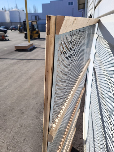 Ситовая рамка для сепаратора МУЗ-16 1498х800 бук (без решета): купить в Самаре