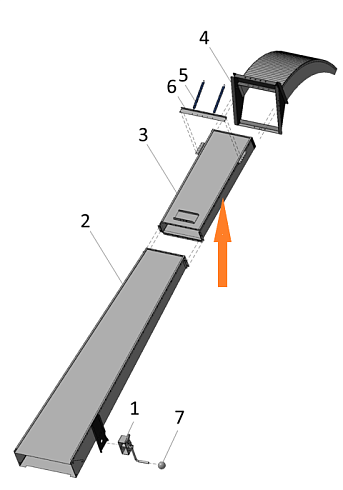 Лоток А-100-07.04.02.00 (Труба А-100): купить в Самаре Лоток А-100-07.04.02.00 (Труба А-100): купить в Самаре