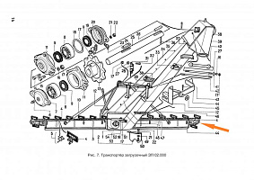 Цепь питателя ЗП 02.090 (16 скр., t=38.0),L=4864: купить в Самаре
