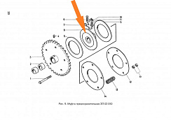 Ступица ЗП 02.113/02.101 (вал верхний): купить в Самаре