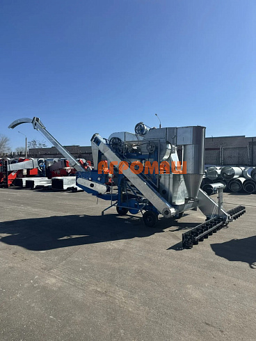 Очиститель вороха самопередвижной ОВС-25 цинк с циклоном и триммером: купить в Самаре