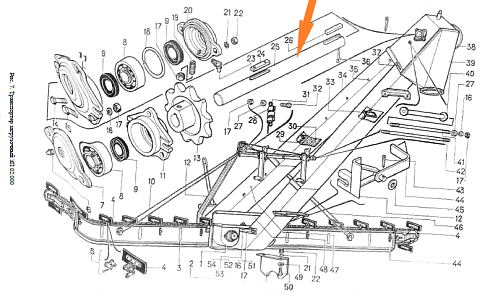 Вал ЗП 02.601 тран-р загруз., верх.: купить в Самаре