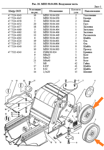 Шкив МПО 50.04.140: купить в Самаре