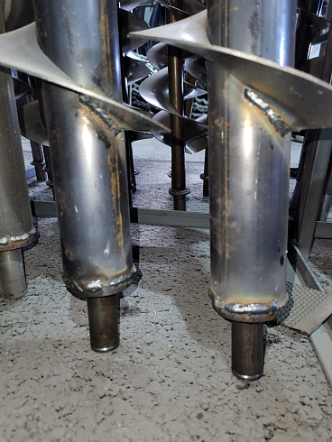 Шнек вторичной аспирации К 527, К 547 (мал цапфа левый): купить в Самаре