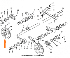 Шкив ЗВТ 86.103 (2-х руч. D=140 мм) нов.: купить в Самаре