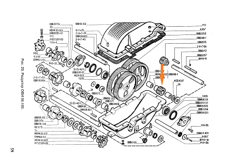 Шестерня ЗА 07.601 (ОВБ6111А z=17 блок ЗП 07.040): купить в Самаре