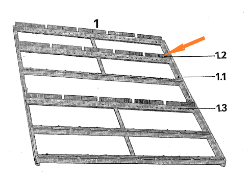 Скребок очистки решет К-547 (140 шт. в ком-те): купить в Самаре