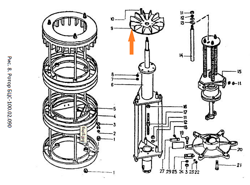 Разбрасыватель 1А БЦС 100.02.500: купить в Самаре