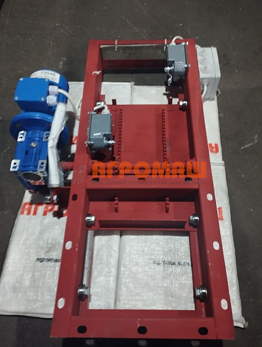 Задвижка реечная 300х300мм с электроприводом 0,37 кВт: купить в Самаре