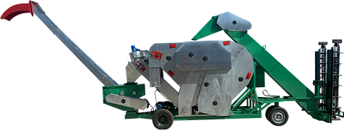 Мобильный зерноочистительный комплекс МЗК-100М цинк: купить в Самаре