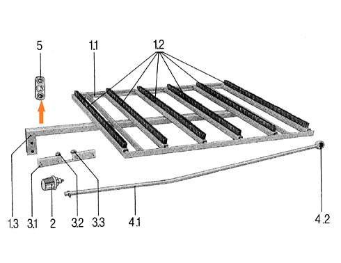 Втулка тяг щёточного механизма (Прямоугольный): купить в Самаре