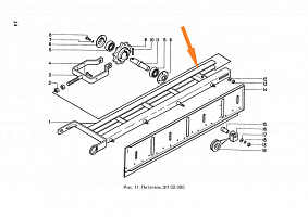 Рама питателя ЗП 02.180 (длинная 2150мм.): купить в Самаре