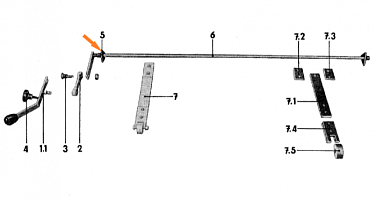Втулка вала колотушек (Треугольный маленький): купить в Самаре