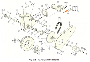 Звездочка малая МЗС-90.01.634 (z=12, t=19,05 внутр.ф=25 мм): купить в Самаре Звездочка малая МЗС-90.01.634 (z=12, t=19,05 внутр.ф=25 мм): купить в Самаре