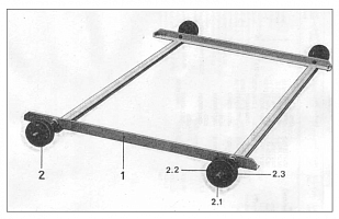 Щеточная тележка К 527 НРС: купить в Самаре