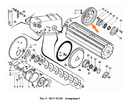Шкив МСУ 03.102 (365/265 ф=30 в(б)): купить в Самаре
