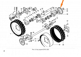 Звездочка ЗП 01.340/01.360 (Z=25, t=19,05): купить в Самаре