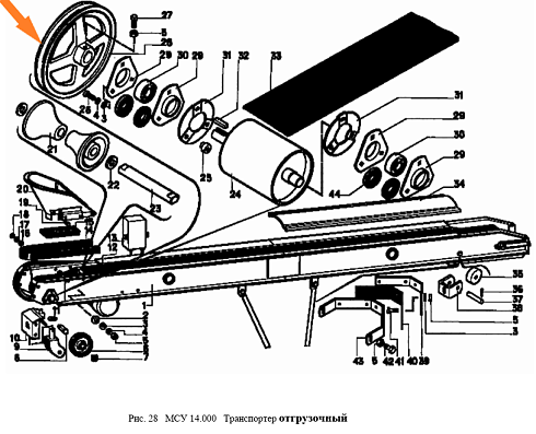Шкив МСУ 03.103-01 ф=25 ф=290 руч в(б) (ПС-10.09.010): купить в Самаре