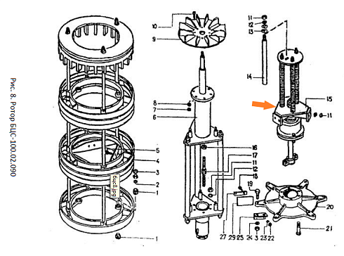 Гол-ка шатунаА1-БЦС-100.02.220(50.32.220) без пруж: купить в Самаре