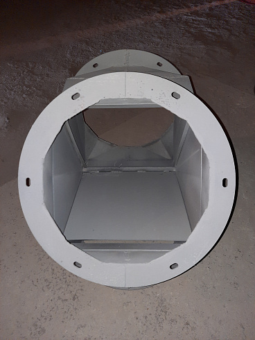 Клапан ручной симметричный ф300мм уг45гр (распределитель) : купить в Самаре