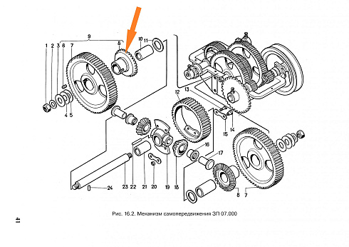 Шестерня коническая ЗМ 07.609 (в блок ЗП 07.030): купить в Самаре
