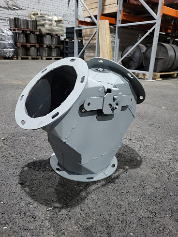 Клапан ручной симметричный ф200мм уг45гр (распределитель) : купить в Самаре