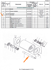 Вал ЗА 03.622 (ПЗТ 11.602) барабан ведомый: купить в Самаре