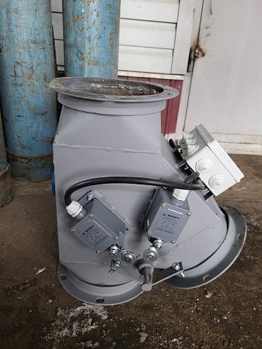 Клапан односторонний Ф-200 с электроприводом : купить в Самаре