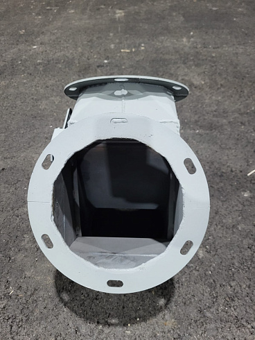 Клапан ручной симметричный ф200мм уг45гр (распределитель) : купить в Самаре