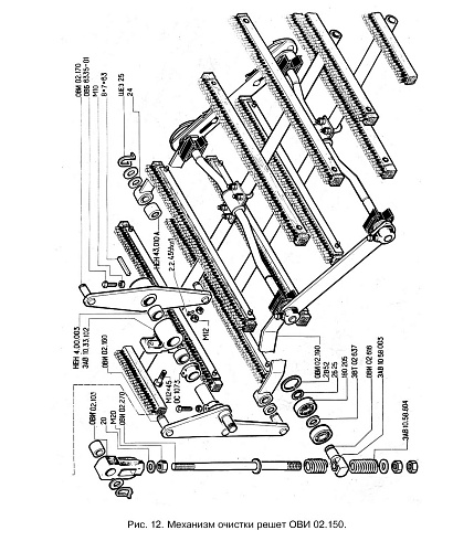Механизм очистки решет ОВИ 02.150 (ОВС-25): купить в Самаре